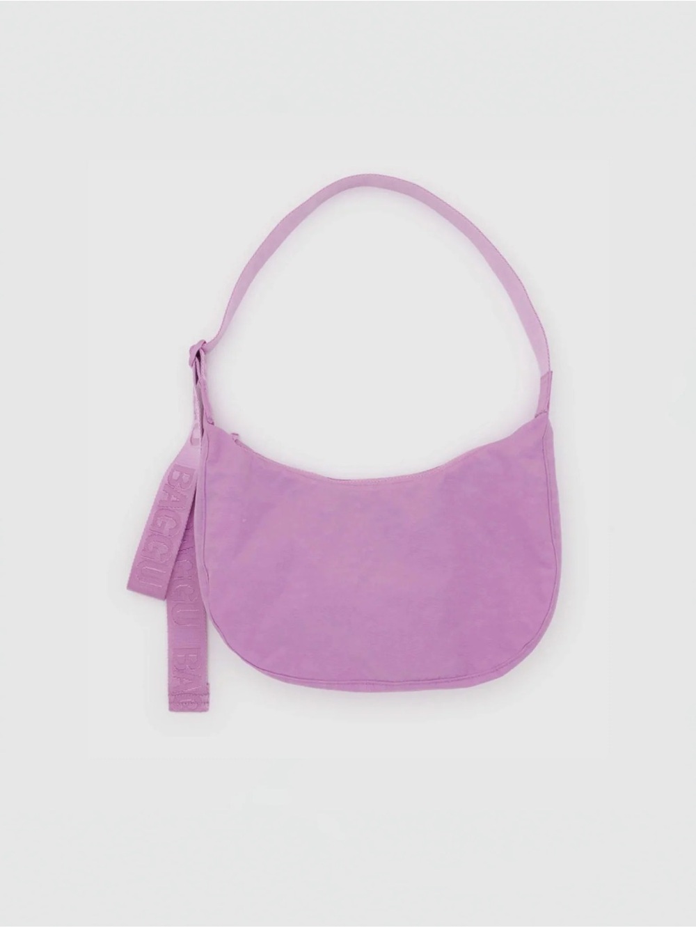 SOLD BAGGU Medium Crescent in Peony - Picture 6 of 6